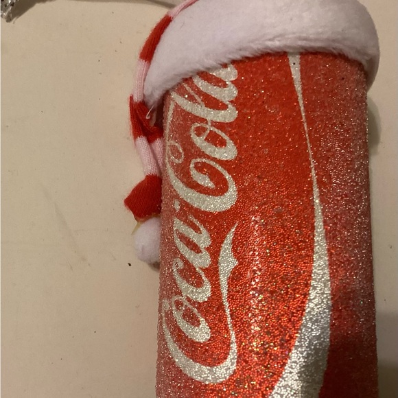 Vintage Coca Cola Can Glittered Ornament - Picture 4 of 8